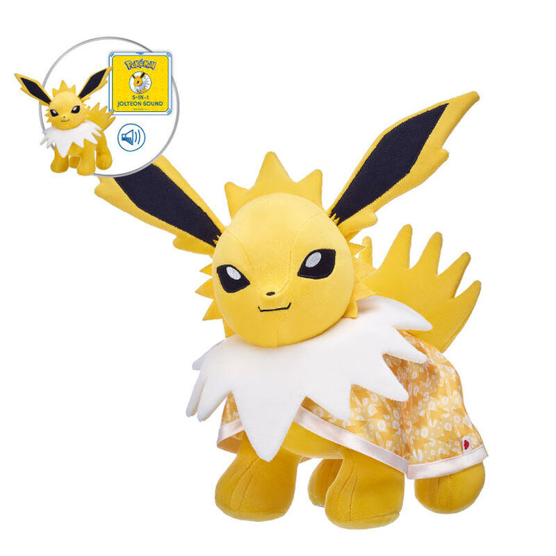Pok&eacute;mon Jolteon Plush Bundle plush by Build-A-Bear